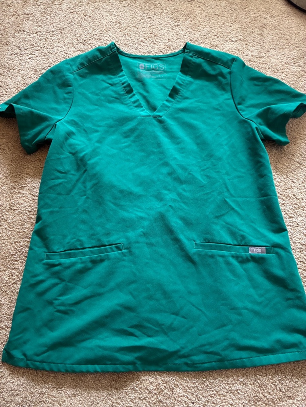 FIGS Catarina One-Pocket Scrub Top - Women’s [small] - Clover Green